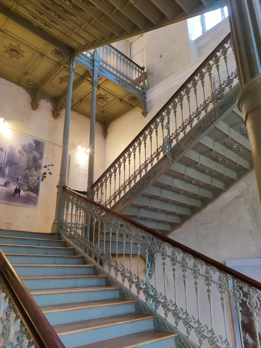 Klatka schodowa w Muzeum Czartoryskich w Pulawach fot Dominika Rodzoch Mlodkowska